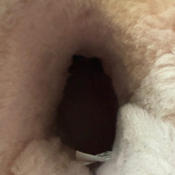 Pink Fur Boots Size 1 - Picture 8 of 10